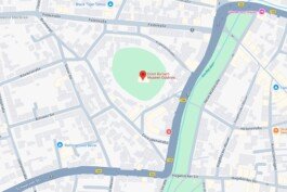 Screenshot Karte Standort Gertrudenkapelle Ernst Barlach Museen Güstrow