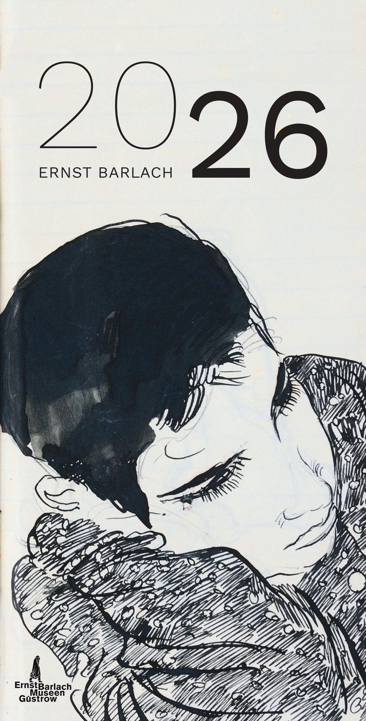 Titelblatt Ernst Barlach Kalender 2026 Ernst Barlach Museen Güstrow 